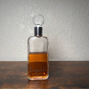 LAGERFELD Vtg 1978 Mens Cologne 65% LEFT